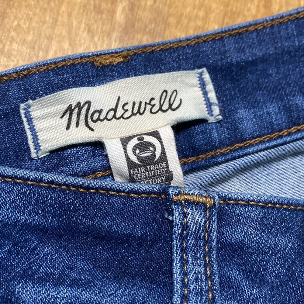 Madewell 23 curvy high-rise skinny
